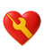 Icon showing a heart